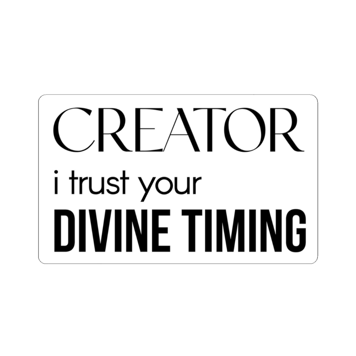 Divine Timing
