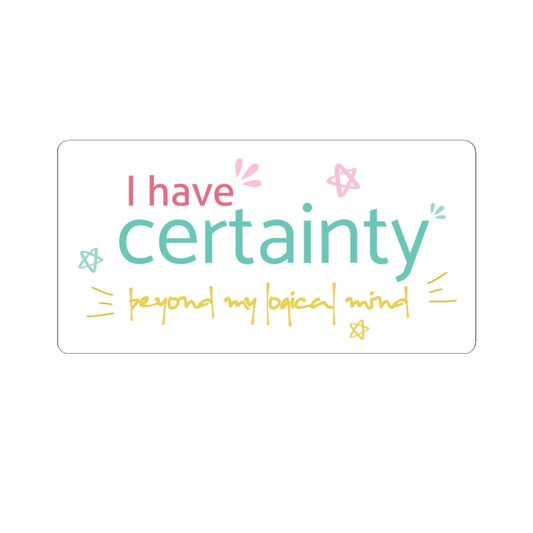 Certainty